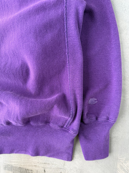 Purple Champion Reverse Weave Sweatshirt 90's - Large/XL