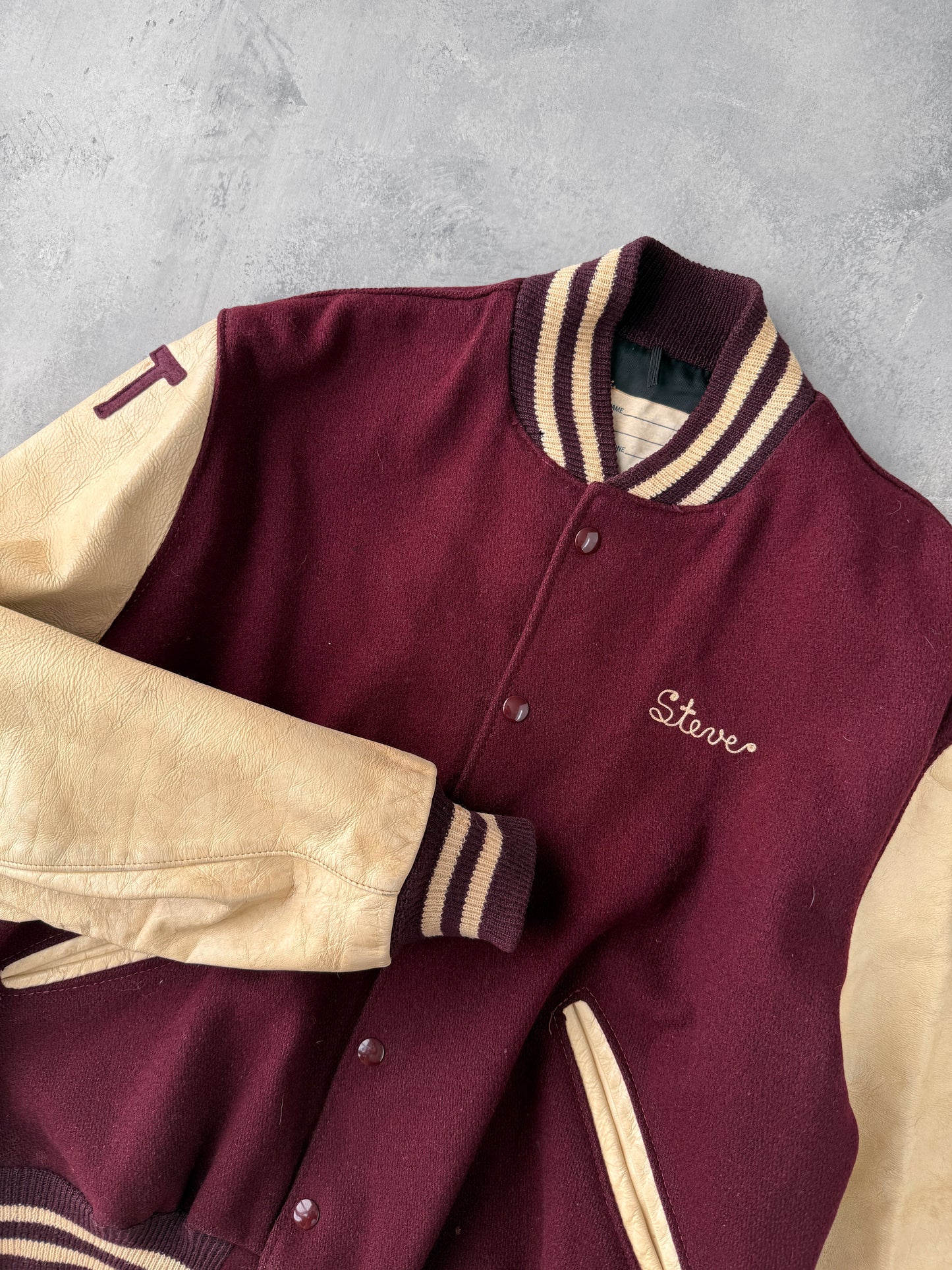 Steve's Varsity Football Jacket 60's - Large