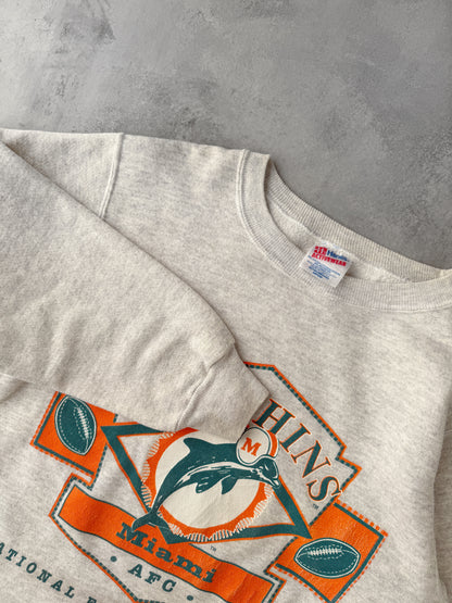 Miami Dolphins Sweatshirt 90's - Medium
