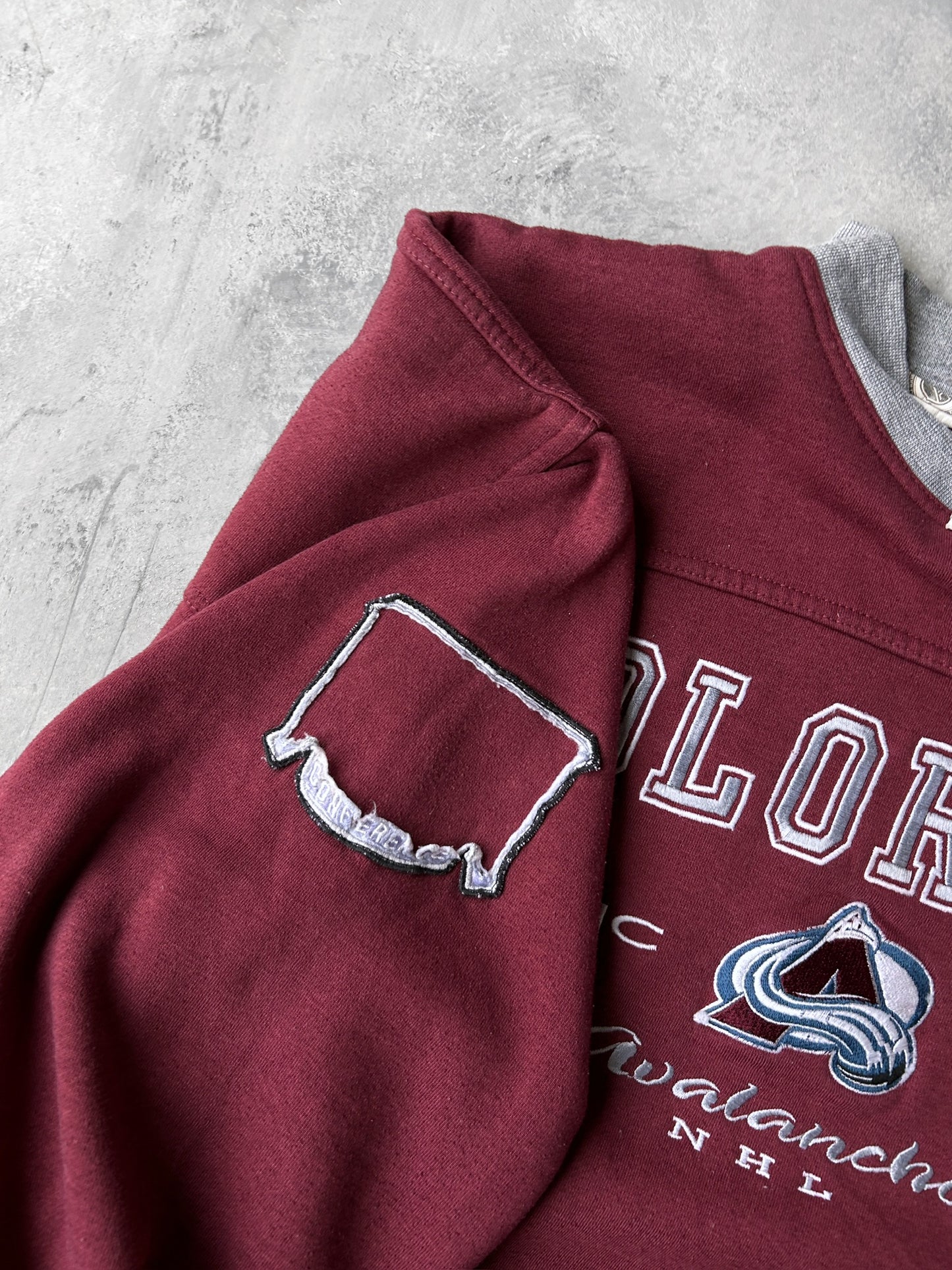 Colorado Avalanche Sweatshirt 90's - XXL