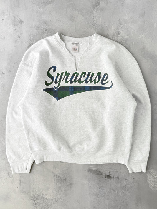 Syracuse University Sweatshirt 90's - Large