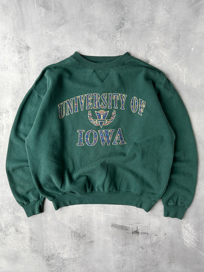 University of Iowa Sweatshirt 90's - Large