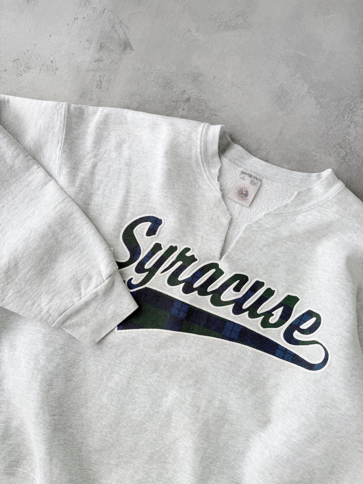 Syracuse University Sweatshirt 90's - Large