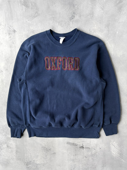 University of Oxford Sweatshirt 90's - Large