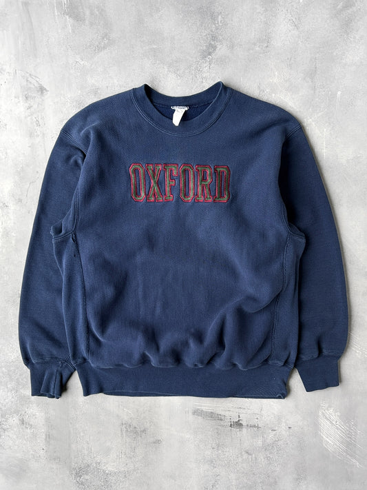 University of Oxford Sweatshirt 90's - Large