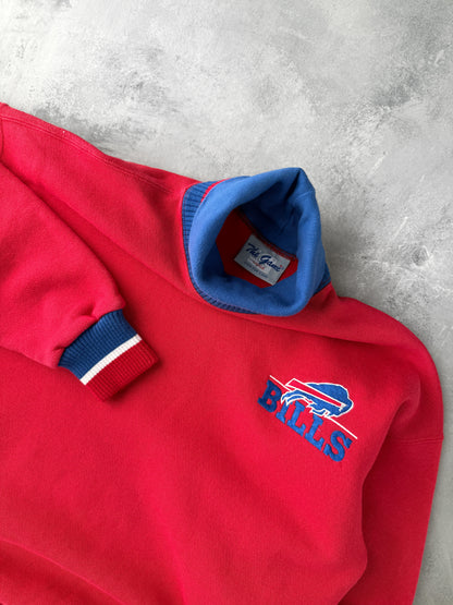 Buffalo Bills Turtleneck Sweatshirt 90's - Large