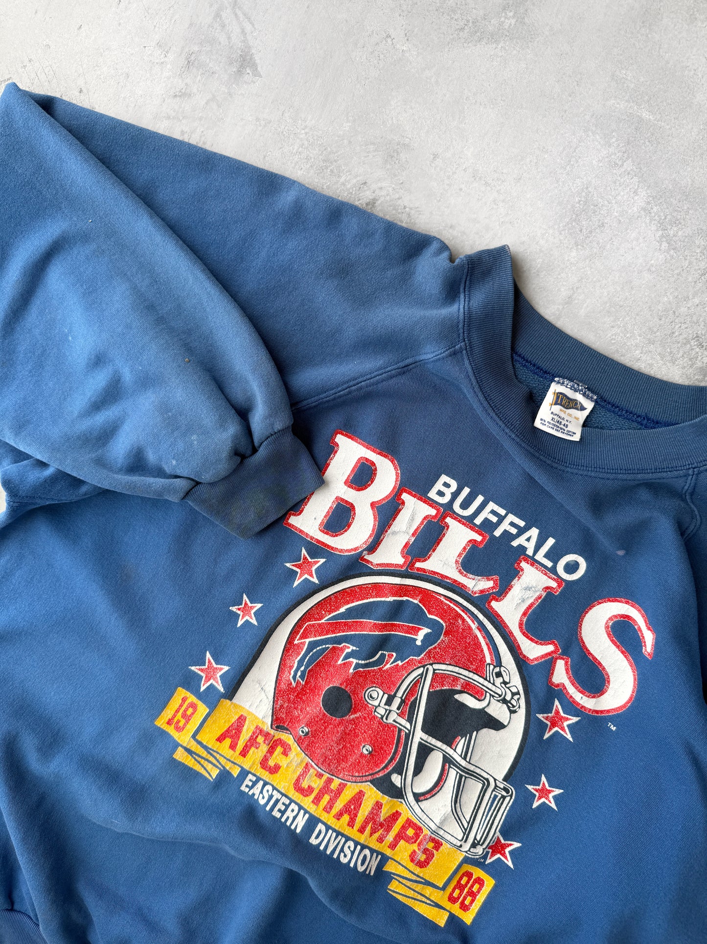 Buffalo Bills AFC Champions Sweatshirt '88 - XL