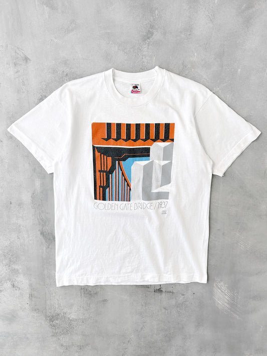 Golden Gate Bridge T-Shirt 90's - Large
