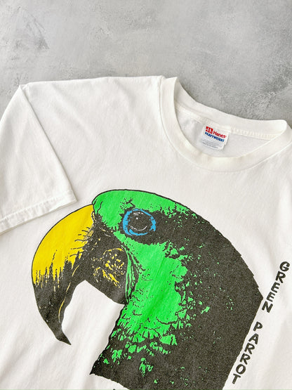 Green Parrot Bar T-Shirt 90's - XL