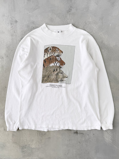 Three Felines Shirt '91 - Large