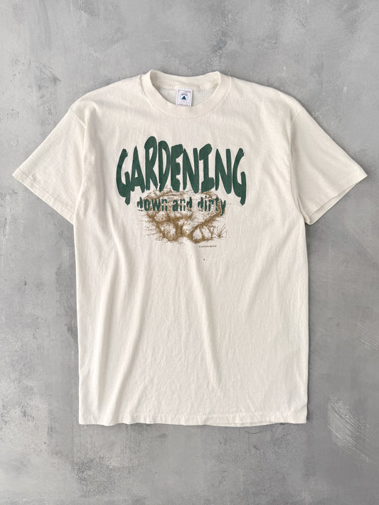 Gardening Down and Dirty T-Shirt 90's - Large