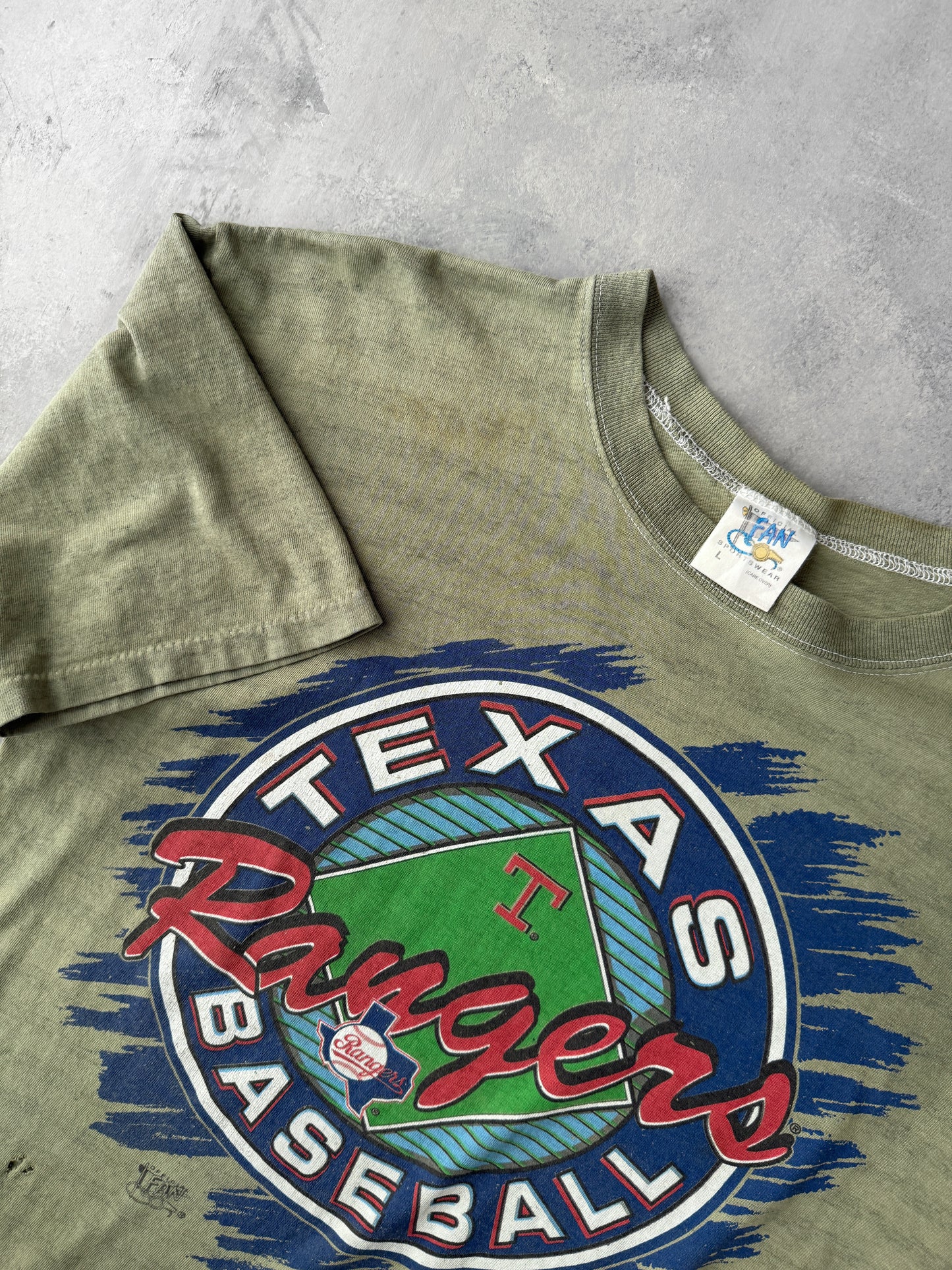 Texas Rangers T-Shirt '93 - Large