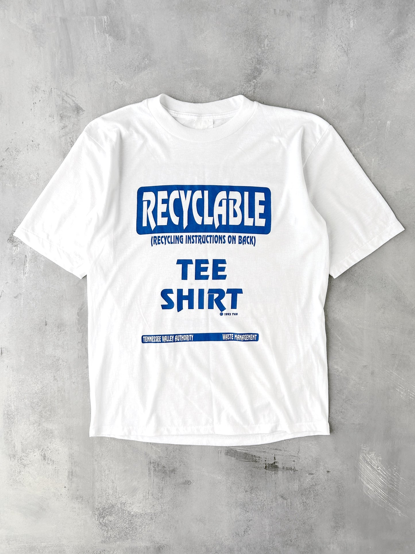 Recyclable Tee Shirt T-Shirt '93 - Large