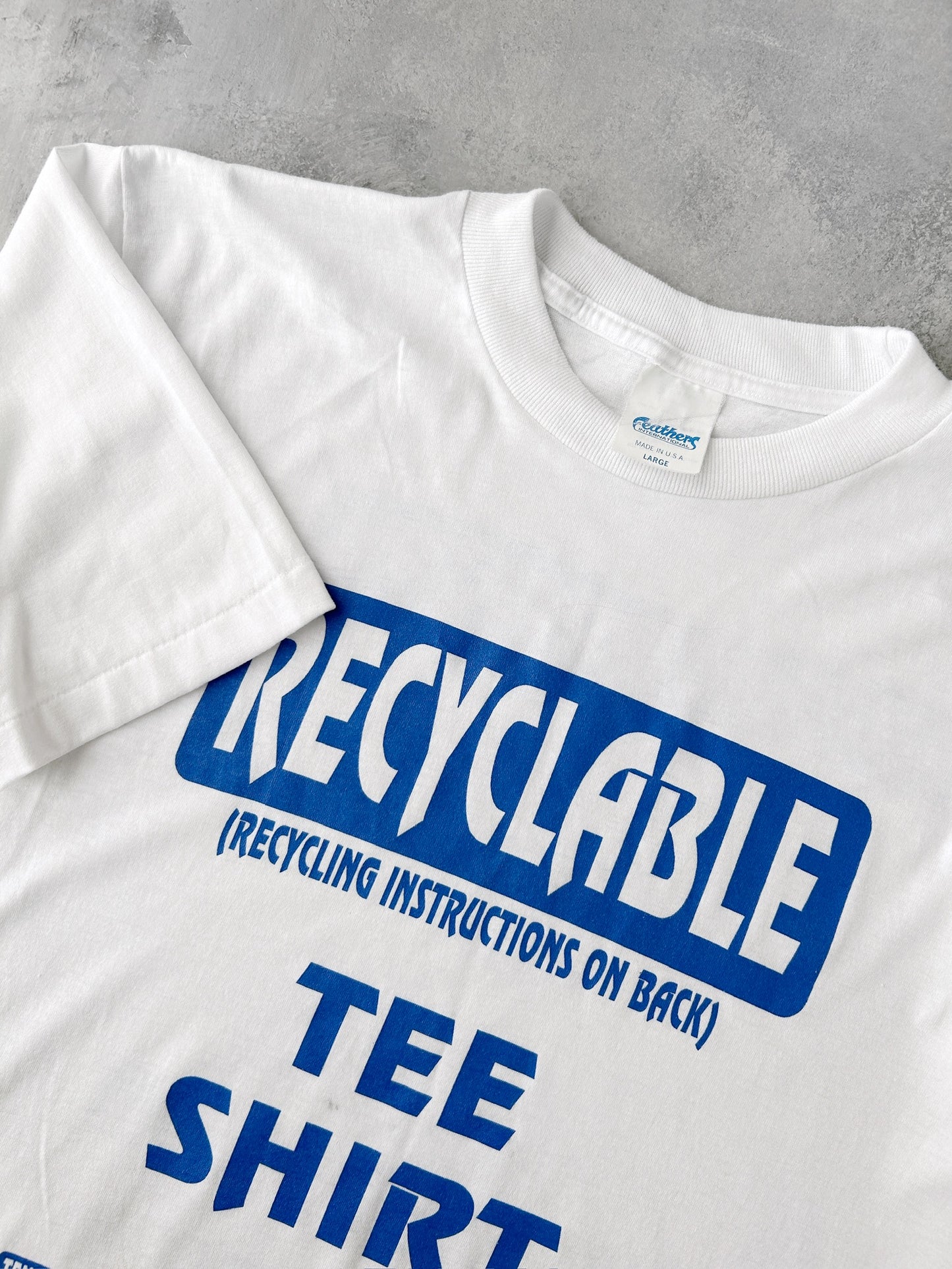 Recyclable Tee Shirt T-Shirt '93 - Large