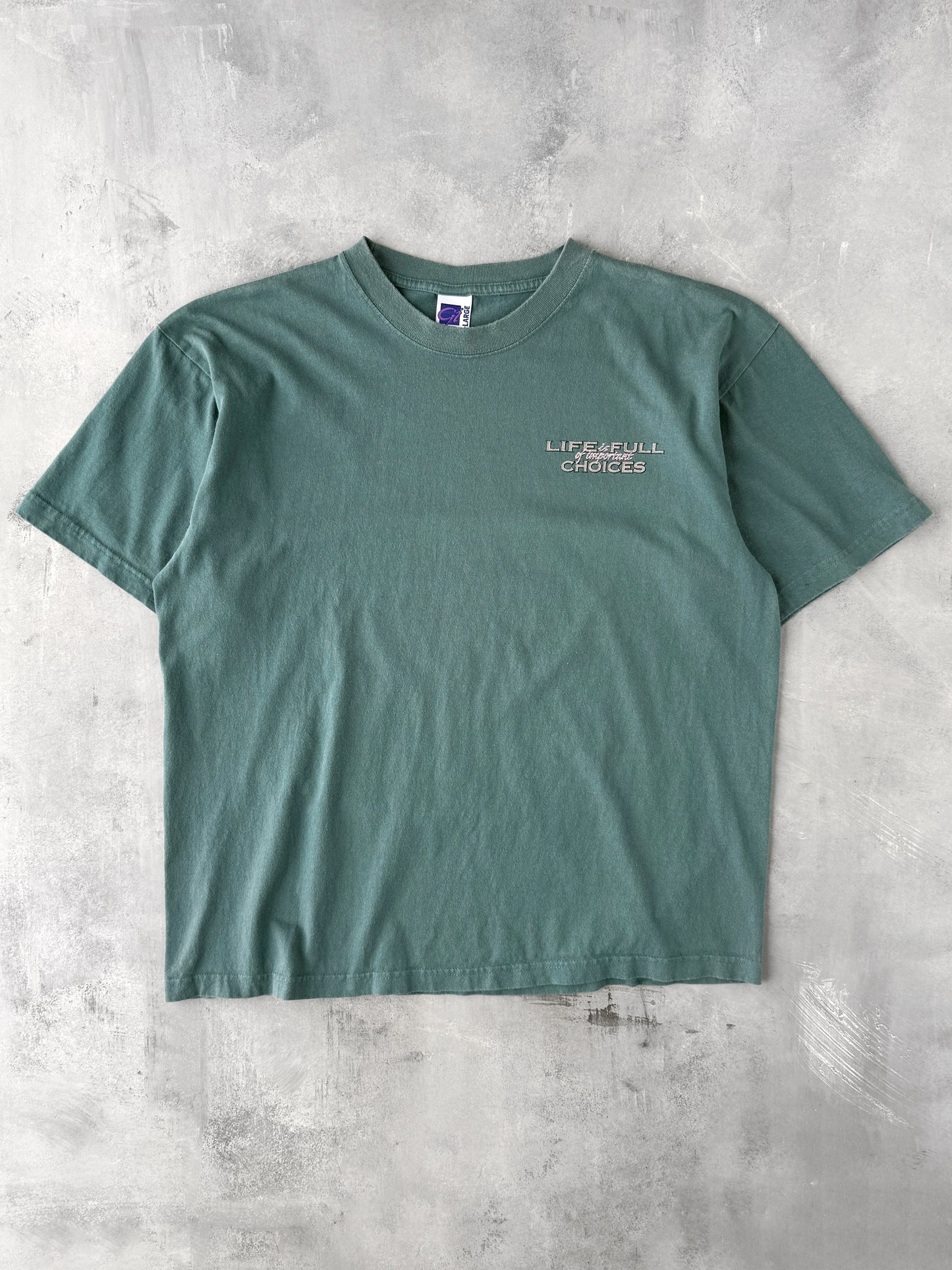 Important Choices Fishing T-Shirt '98 - XL