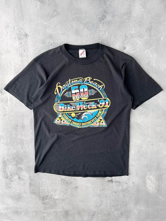 Bike Week T-Shirt '91 - Large