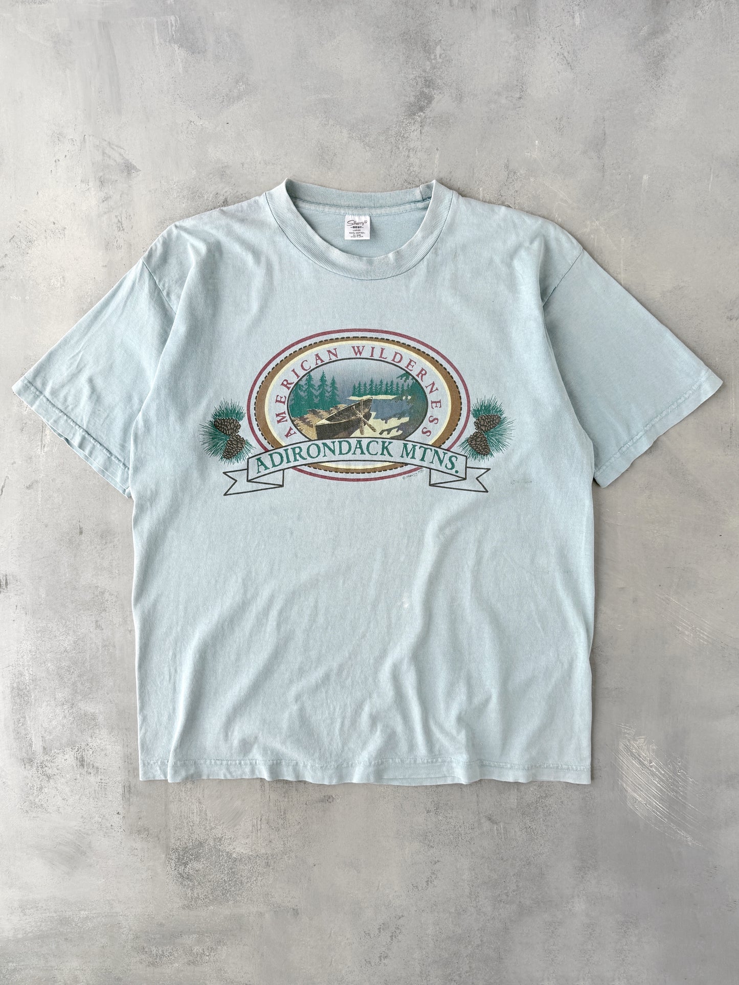 Adirondack Mountains T-Shirt 90's - XL