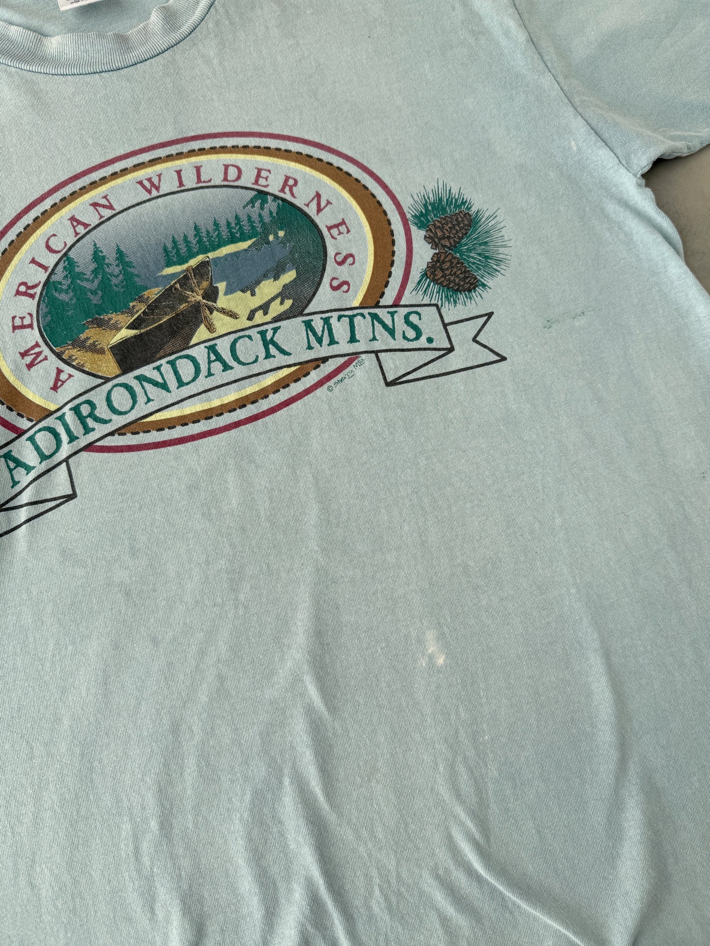 Adirondack Mountains T-Shirt 90's - XL