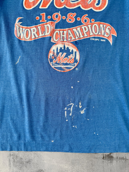 New York Mets T-Shirt '86 - Small