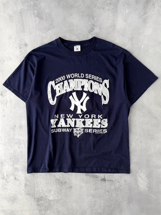 New York Yankees World Series T-Shirt '00 - XL