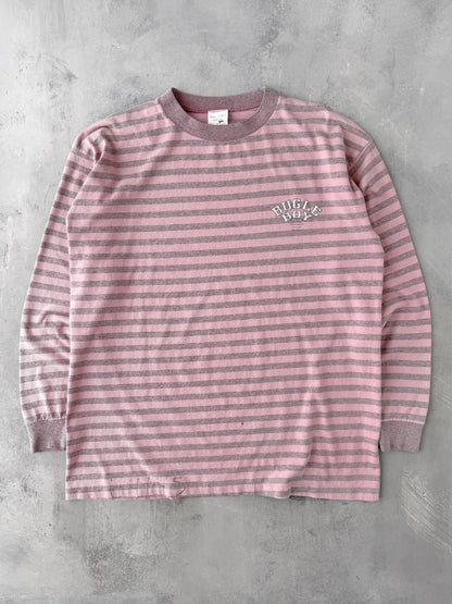 Bugle Boy Striped T-Shirt 90's - XL