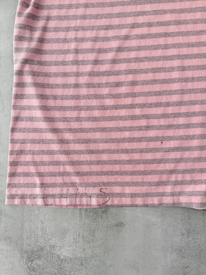 Bugle Boy Striped T-Shirt 90's - XL
