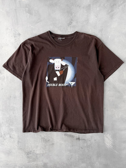 Double Moo7 T-Shirt Y2K - XL