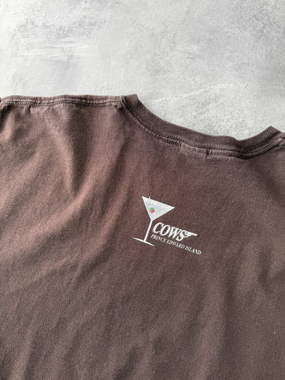 Double Moo7 T-Shirt Y2K - XL