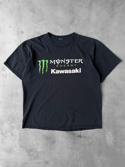 Monster Energy x Kawasaki T-Shirt Y2K - XL