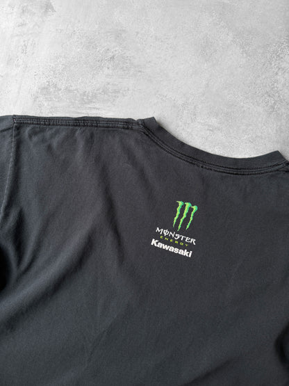 Monster Energy x Kawasaki T-Shirt Y2K - XL