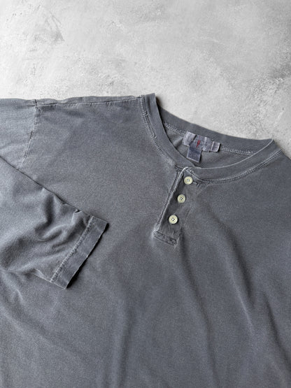 J. Crew Henley Shirt Y2K - Large