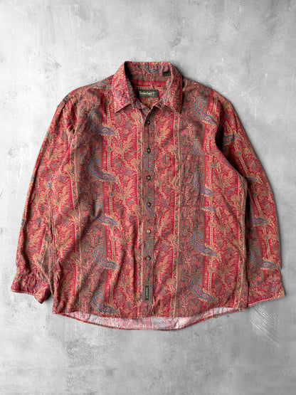Timberland Printed Flannel Shirt '95 - Large