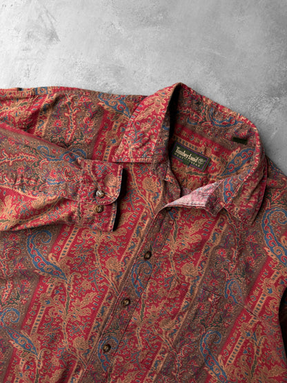 Timberland Printed Flannel Shirt '95 - Large