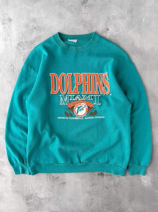 Miami Dolphins Sweatshirt 90's - Medium