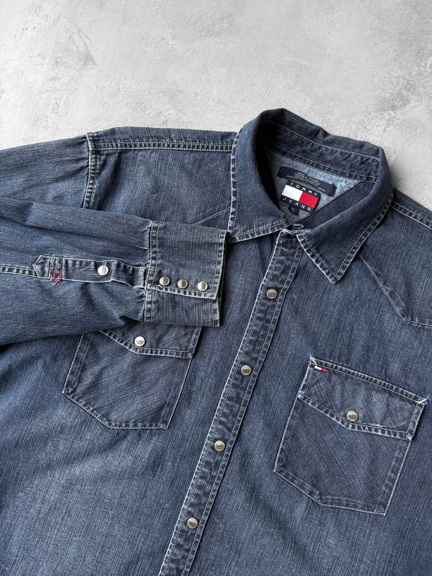 Snap-Up Denim Shirt '03 - XL