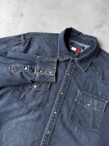 Snap-Up Denim Shirt '03 - XL