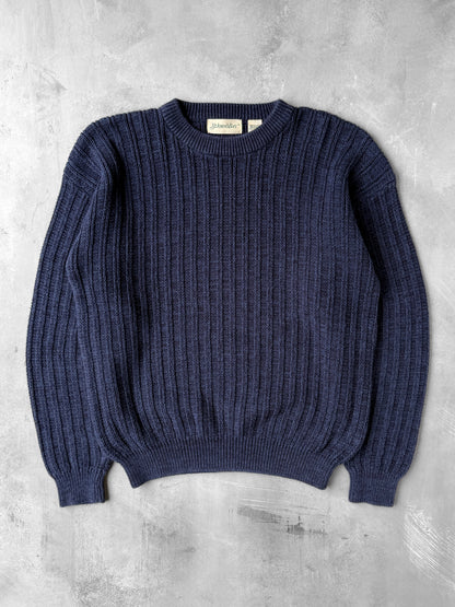 Ribbed Cotton Sweater 90's - Medium
