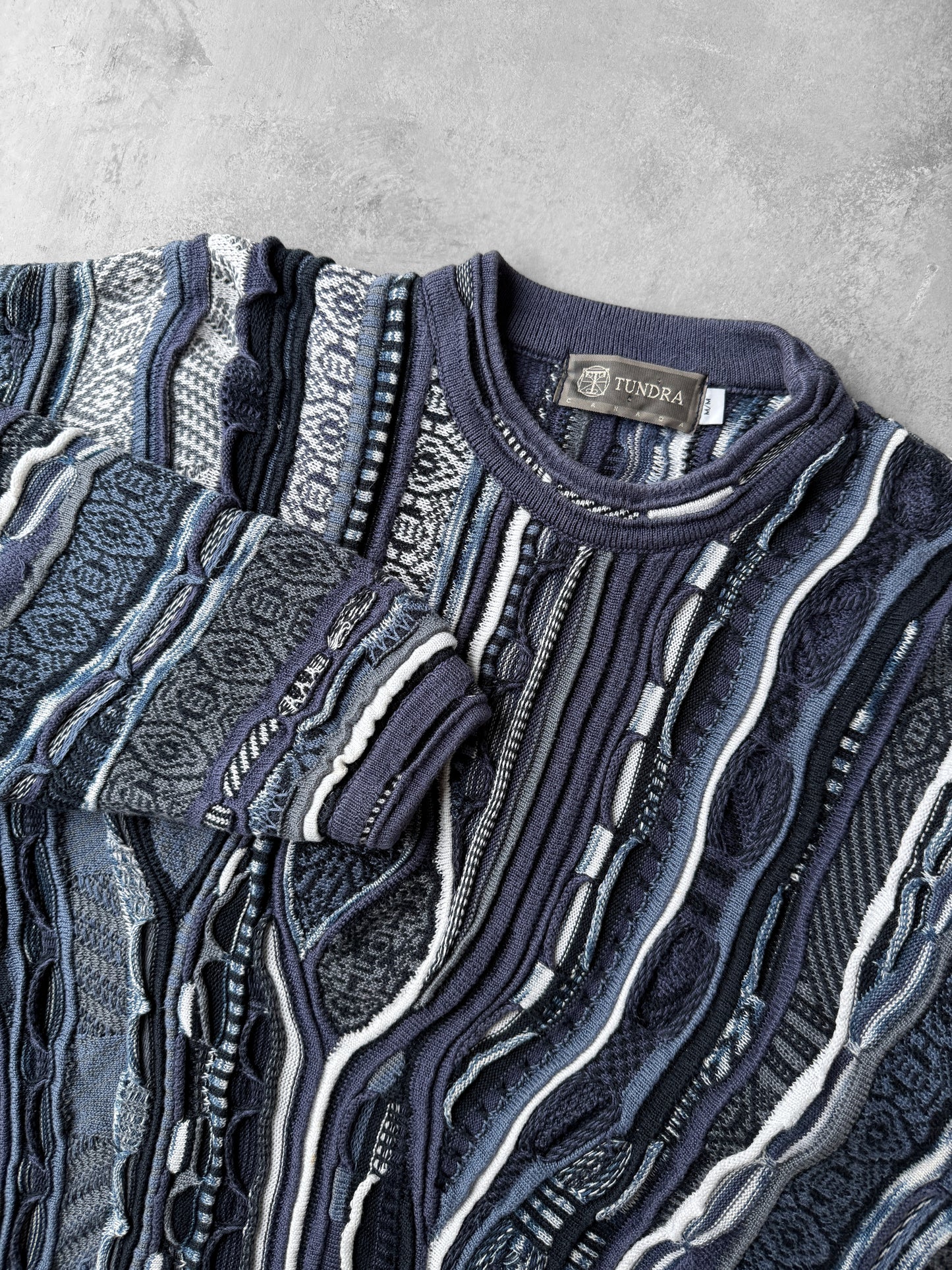 Tundra Multi-Texture Sweater 90's - Medium