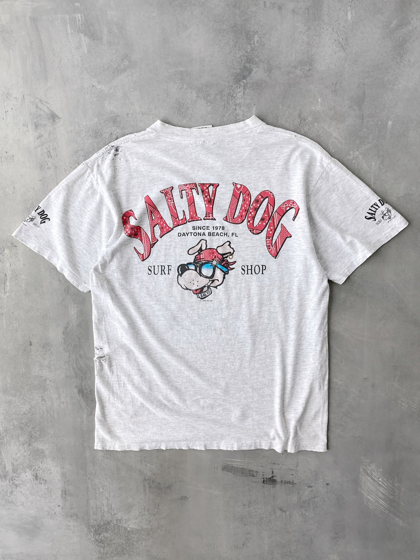 Salty Dog Daytona T-Shirt '94 - Medium