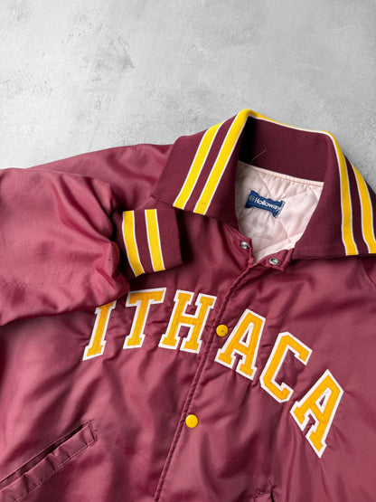 Ithaca High School Bomber Jacket 90's - Large