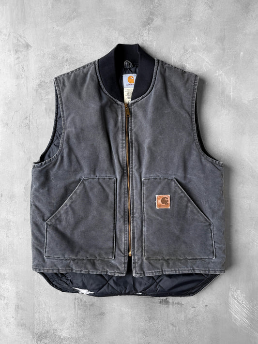 Gray Carhartt Vest Y2K - Large