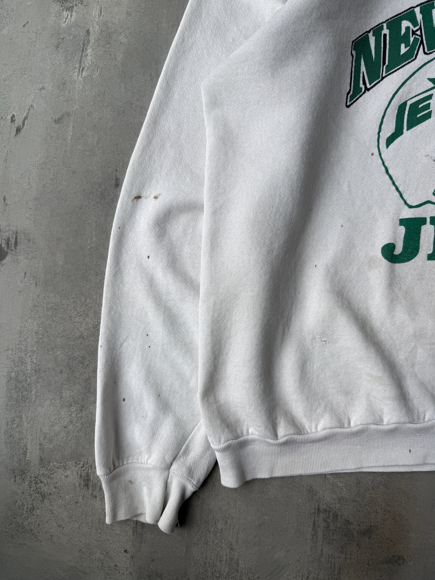 New York Jets Sweatshirt 80's - Large / XL