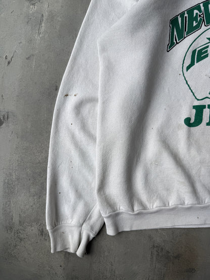 New York Jets Sweatshirt 80's - Large / XL