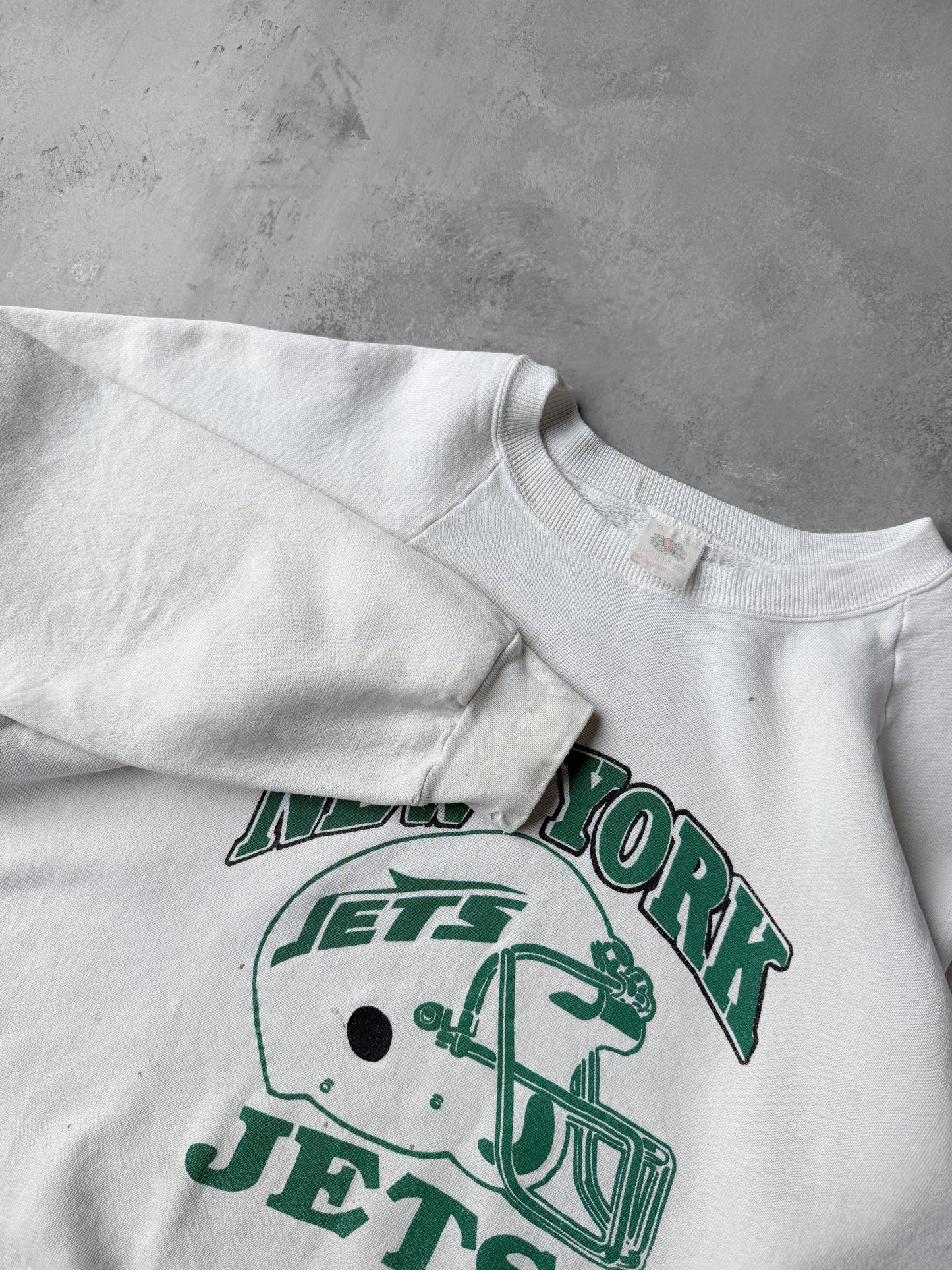 New York Jets Sweatshirt 80's - Large / XL