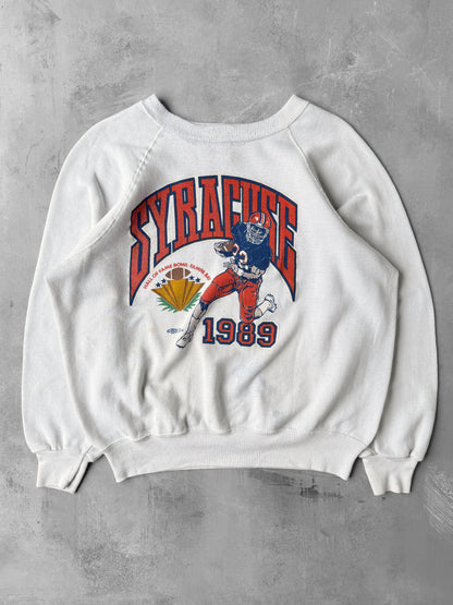 Syracuse University Hall of Fame Bowl Sweatshirt '89 - Medium