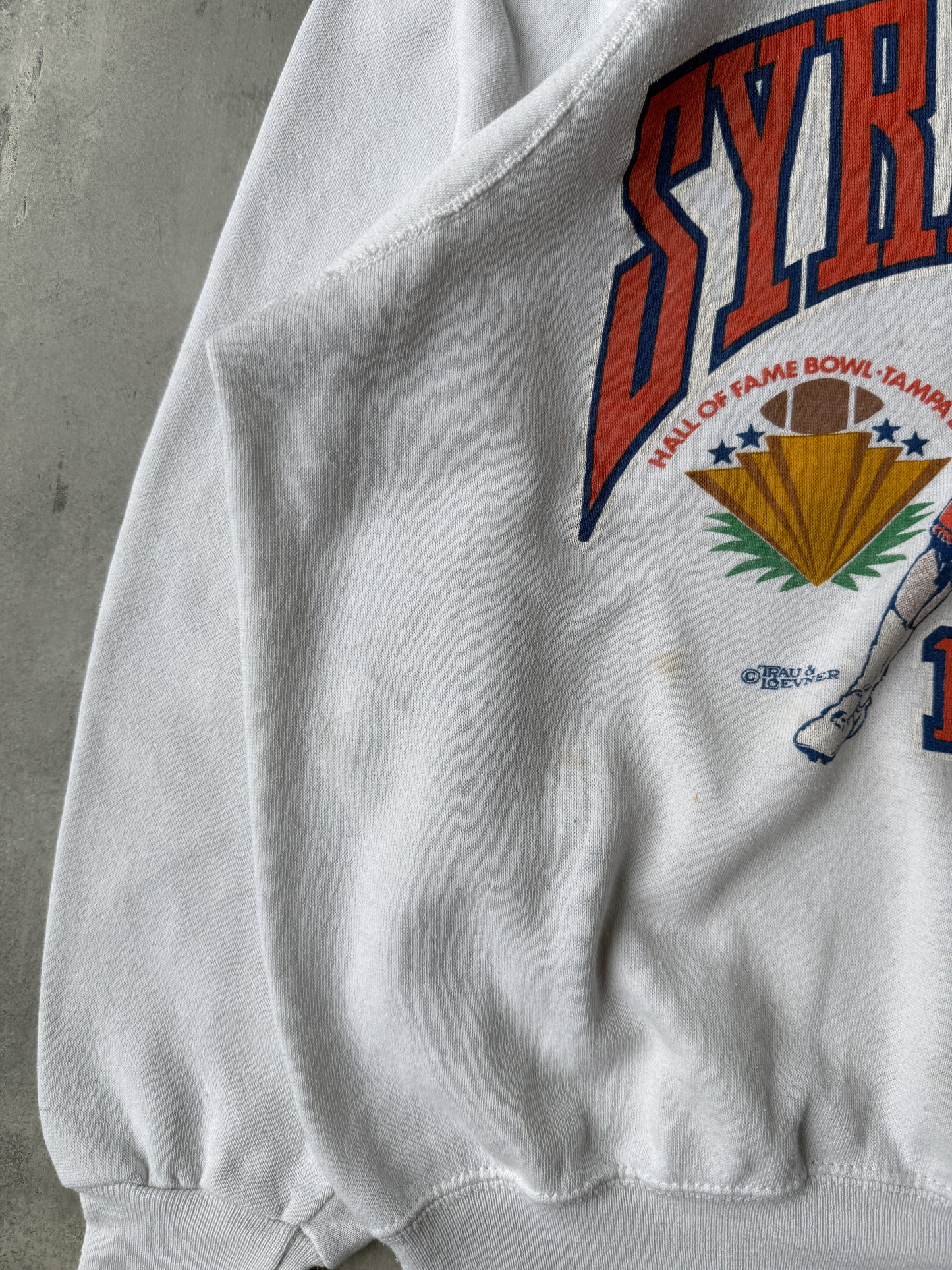 Syracuse University Hall of Fame Bowl Sweatshirt '89 - Medium