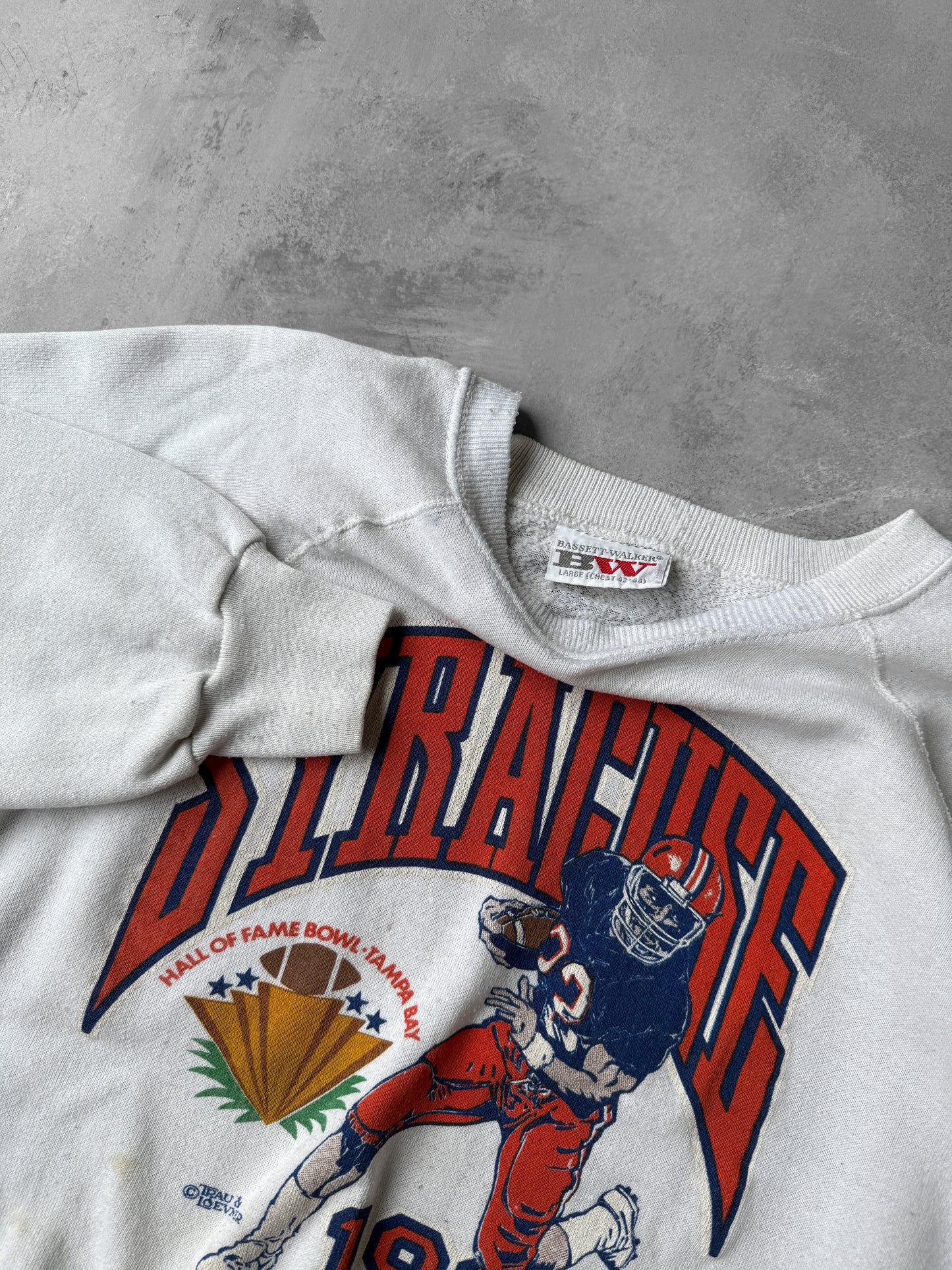 Syracuse University Hall of Fame Bowl Sweatshirt '89 - Medium