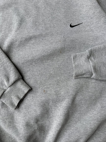 Heather Gray Nike Essential Sweatshirt 90's - Large