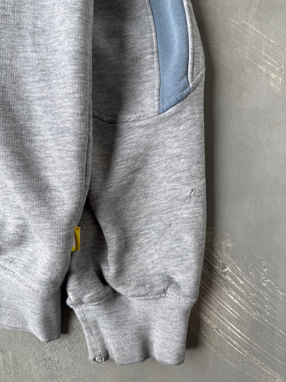 Nike Athletics Zippered Hoodie Y2K - Medium