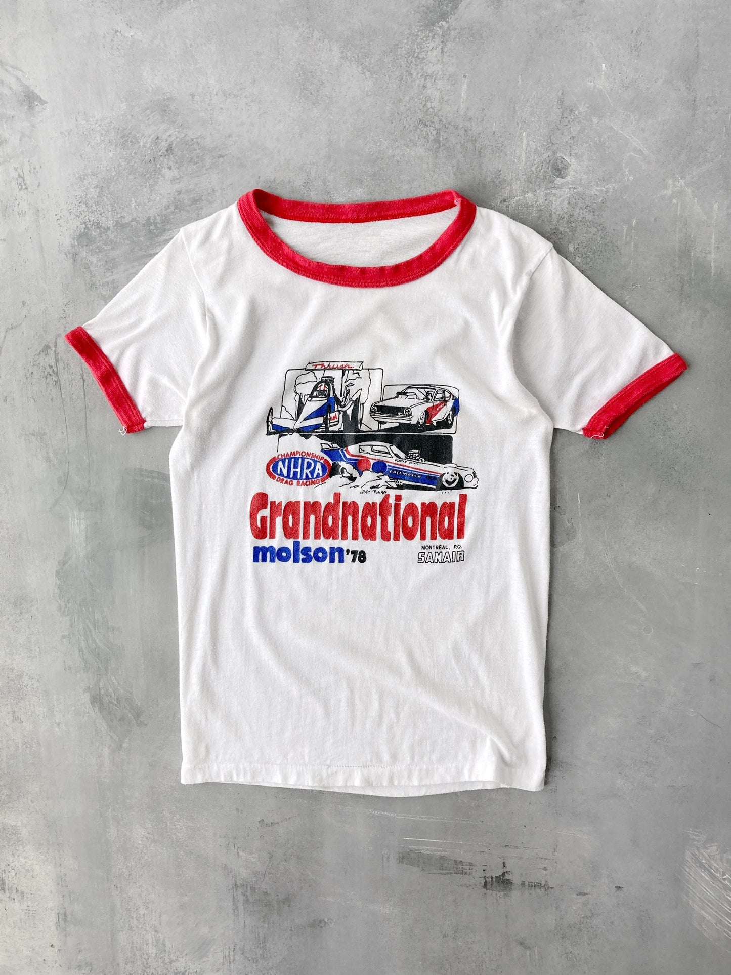 Grandnational Ringer T-Shirt '78 -XS